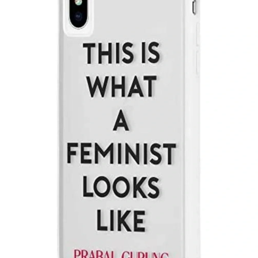 Prabal Gurung iPhone Xs Max Case Feminist logo